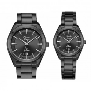 Alexandre Christie AC 8654 Black White Couple